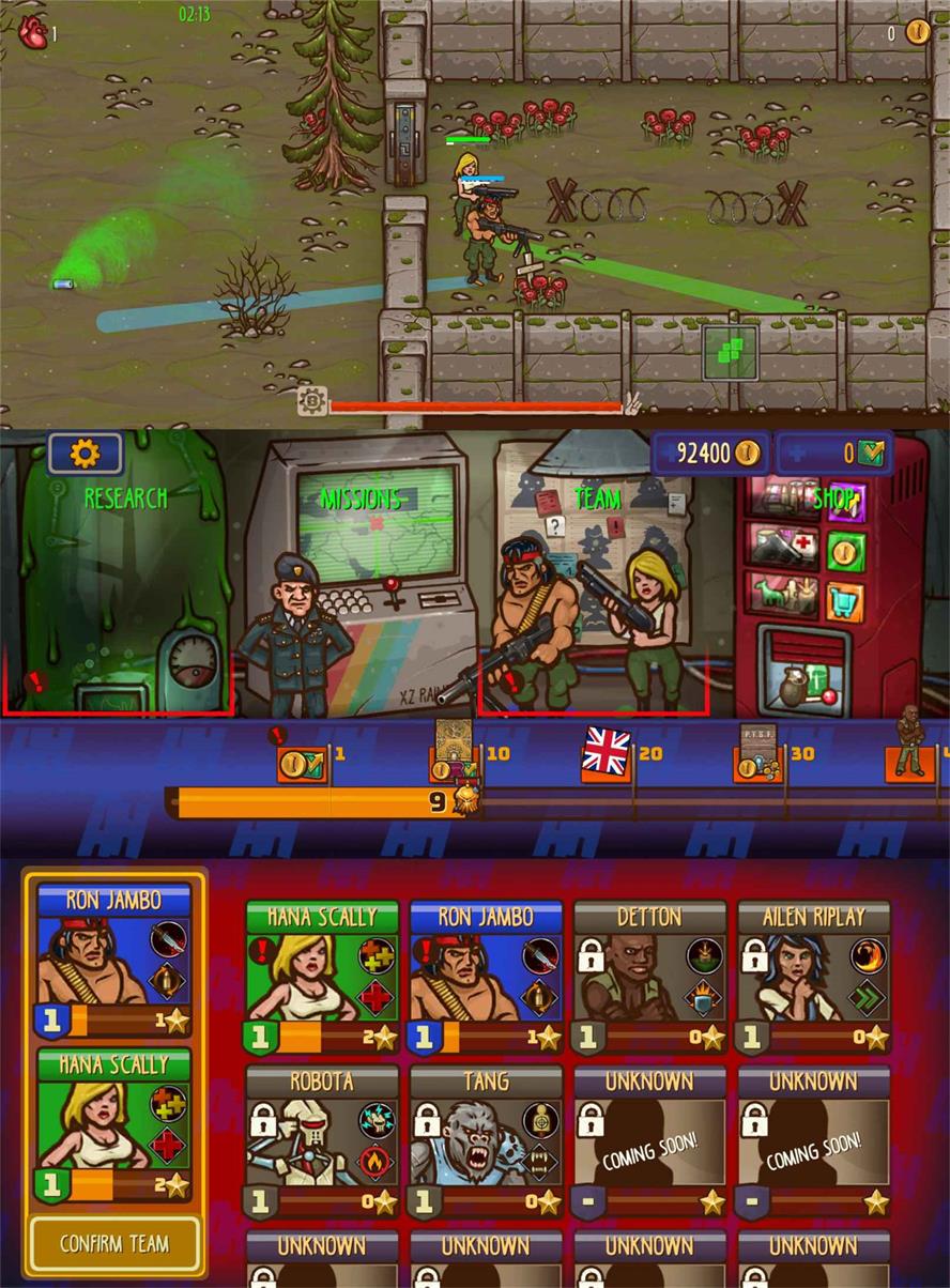 射击塔防游戏 启示录英雄