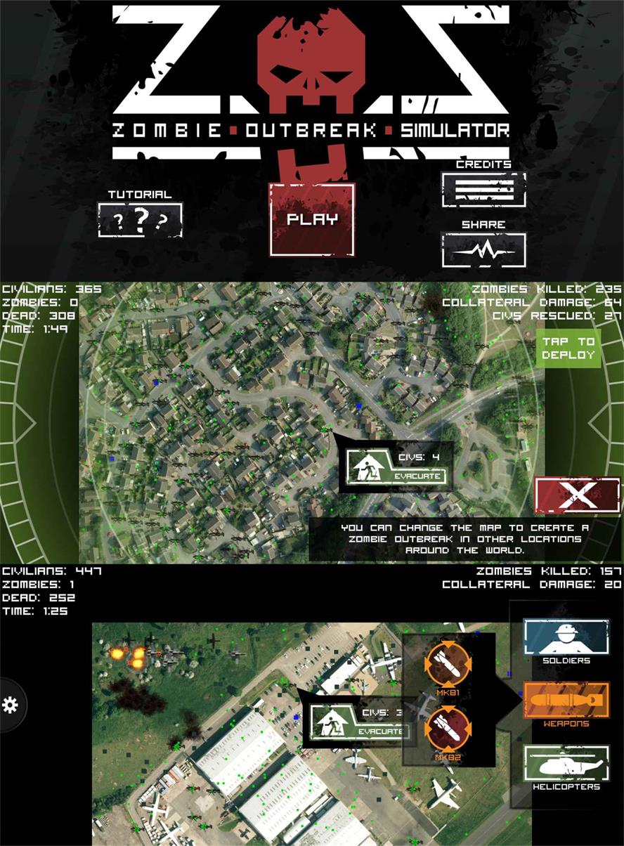 末日逃生游戏 僵尸围城模拟器