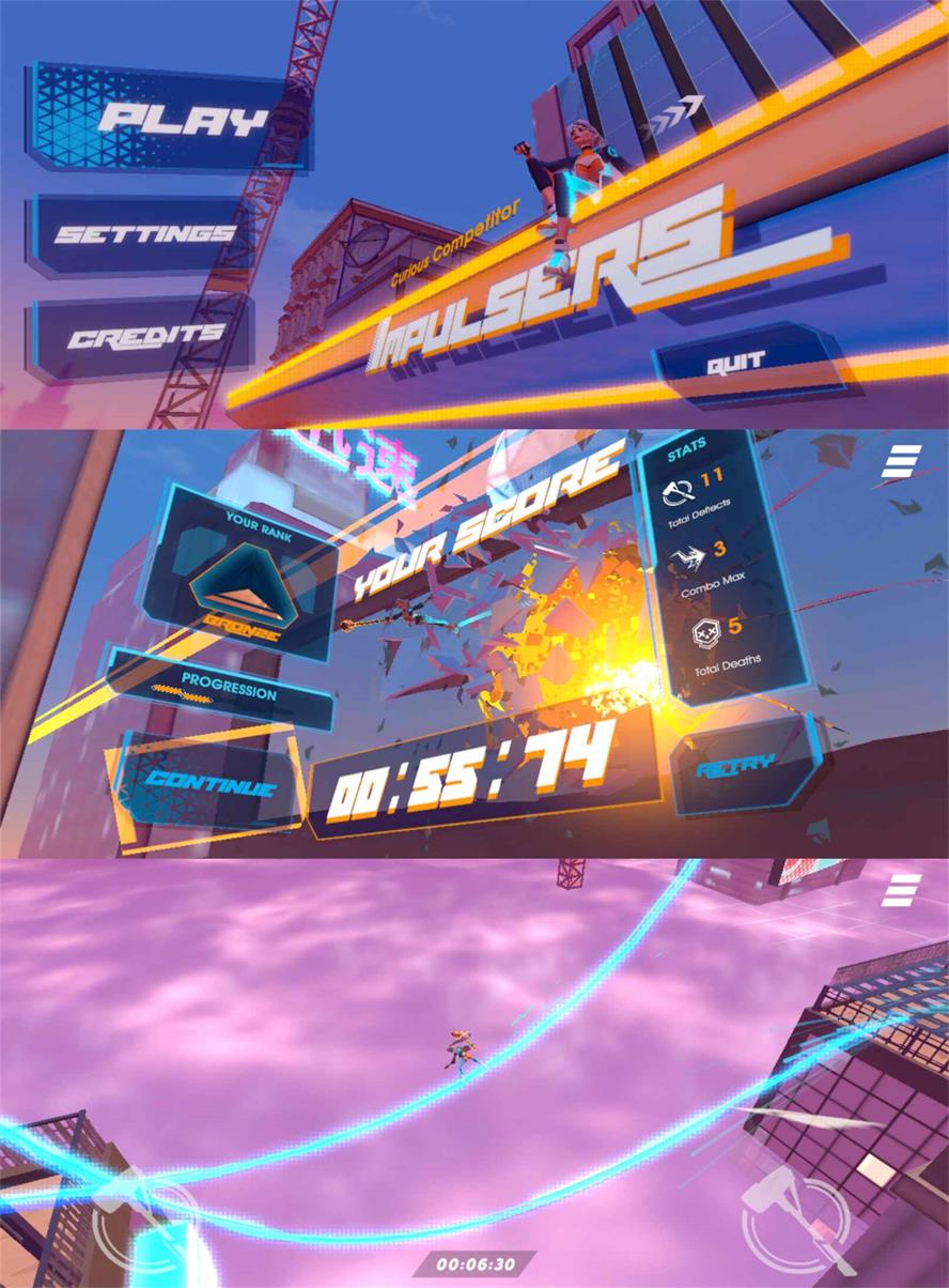 3D极致酷跑闯关游戏 脉冲跑酷