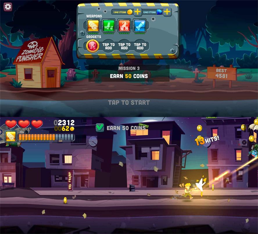 横版2D冒险闯关游戏 亡灵小队