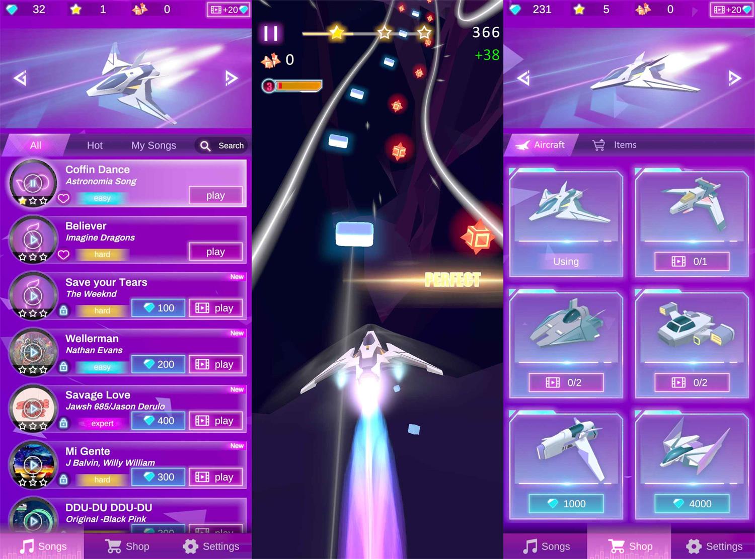 节奏飞行闯关游戏 逆风飞行