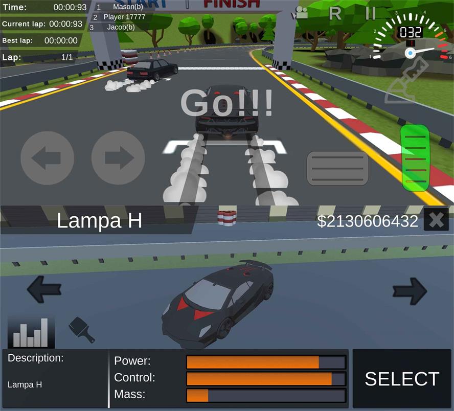 竞技赛车游戏 俄罗斯汽车漂移