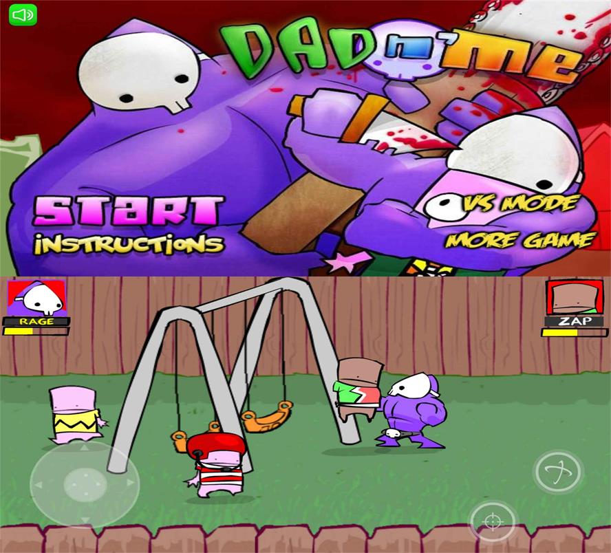 街机对战游戏 狂扁小朋友