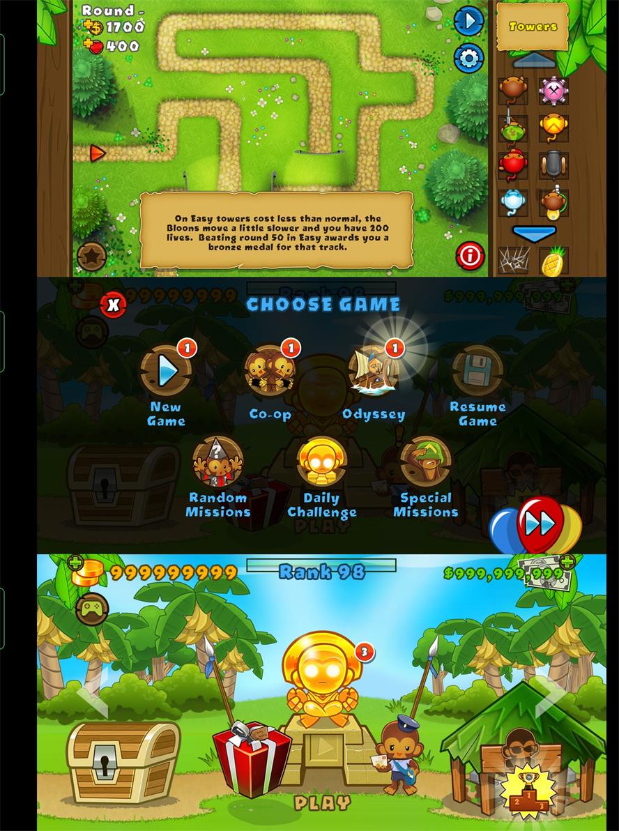 战争题材塔防游戏 气球塔防5