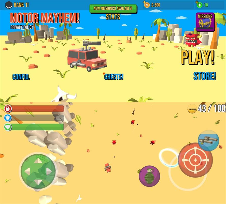 纷呈闯关游戏 小小汽车大战