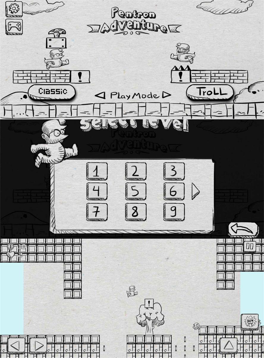 闯关游戏 超级潘特龙冒险