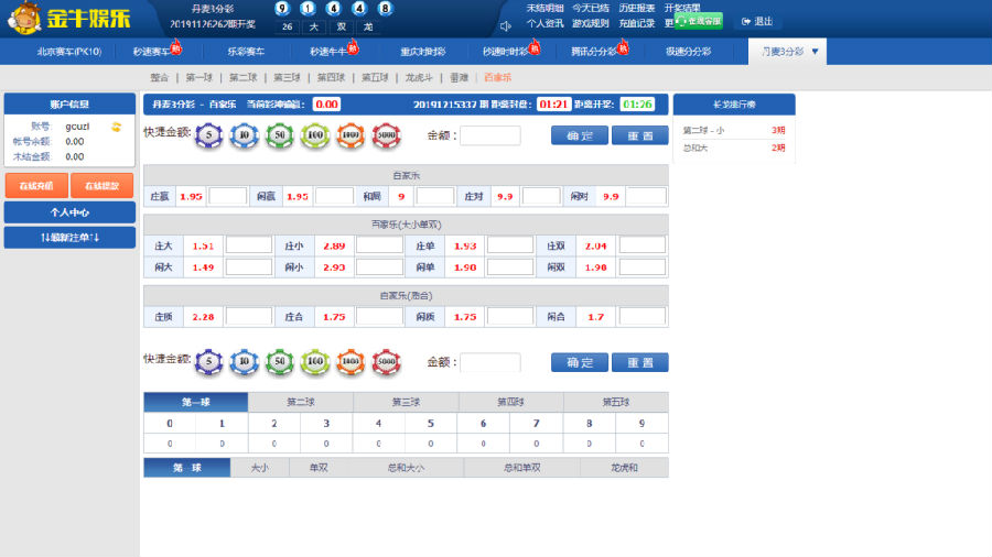 最新金牛娱乐CP完整源码|多彩种|附带开奖器(无教程)