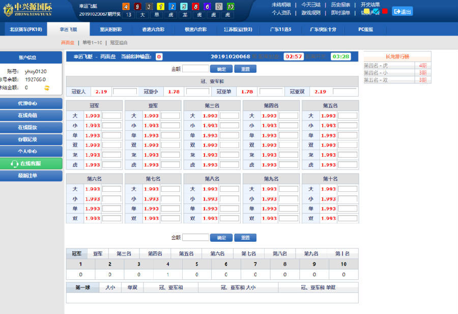 PHP中兴源线上源码|开奖修复|时间修复|安装教程