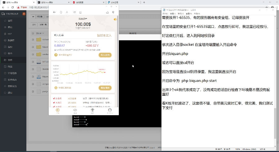 【精品教程】最新H5白色币圈趣投汇率自动K线实时更新纯净完美版源码配套搭建视频教程