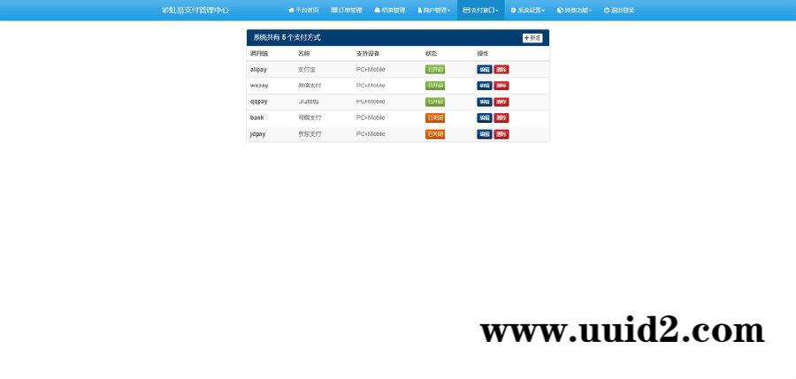 【已测】最新10月彩虹易支付完整版支持多通道轮训全开源运营版多模板/免签约支付系统/API退款/实名认证