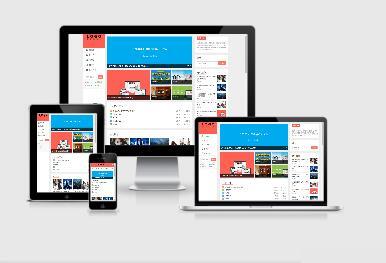 PbootCMS内核开发的网站模板(自适应手机版)个人博客pbootcms网站模板