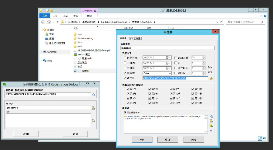 斗牛系列/牛大亨二开/大牛魔王+双端完整数据 附视频教程+注册机