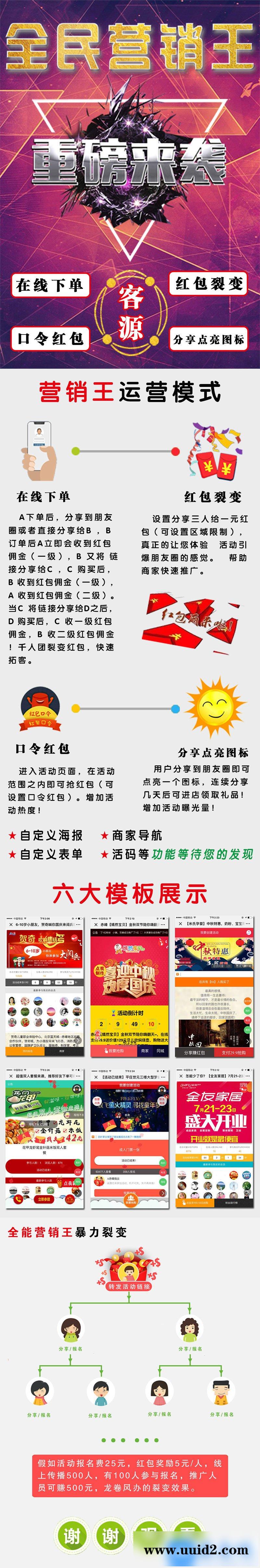 功能模块 分享红包暴力营销11.9.59+商户插件2.3.13 原版