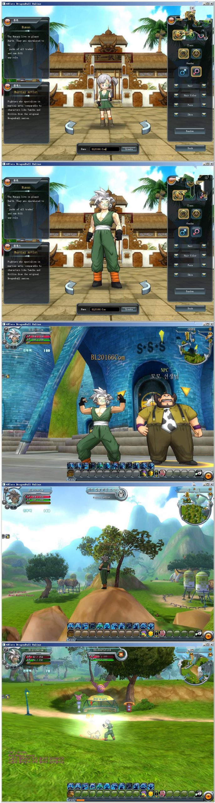 网游韩端【七龙珠】一键服务端+客户端+详细教程