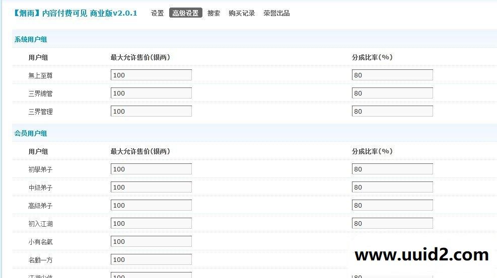 【价值49元】【烟雨】付费可见Discuz插件