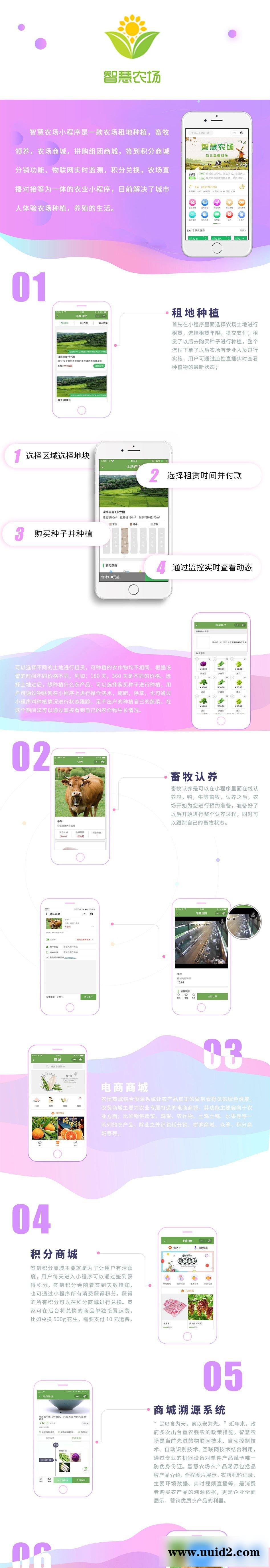 模块:智慧农场V1.9.2+农业众筹投资+活动报名+智慧农场拼团+农场乐园