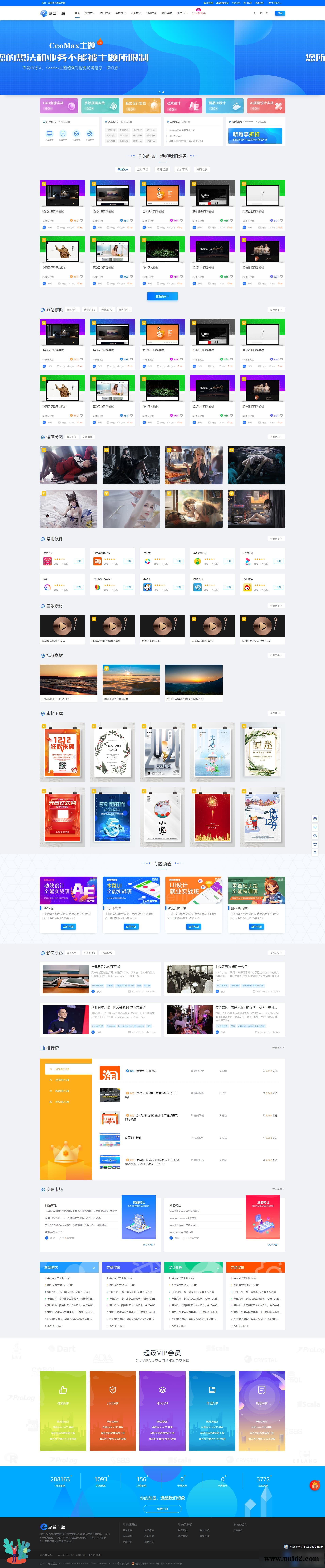总裁主题CeoMax v3.9.1破解版-WordPress主题 全网首发