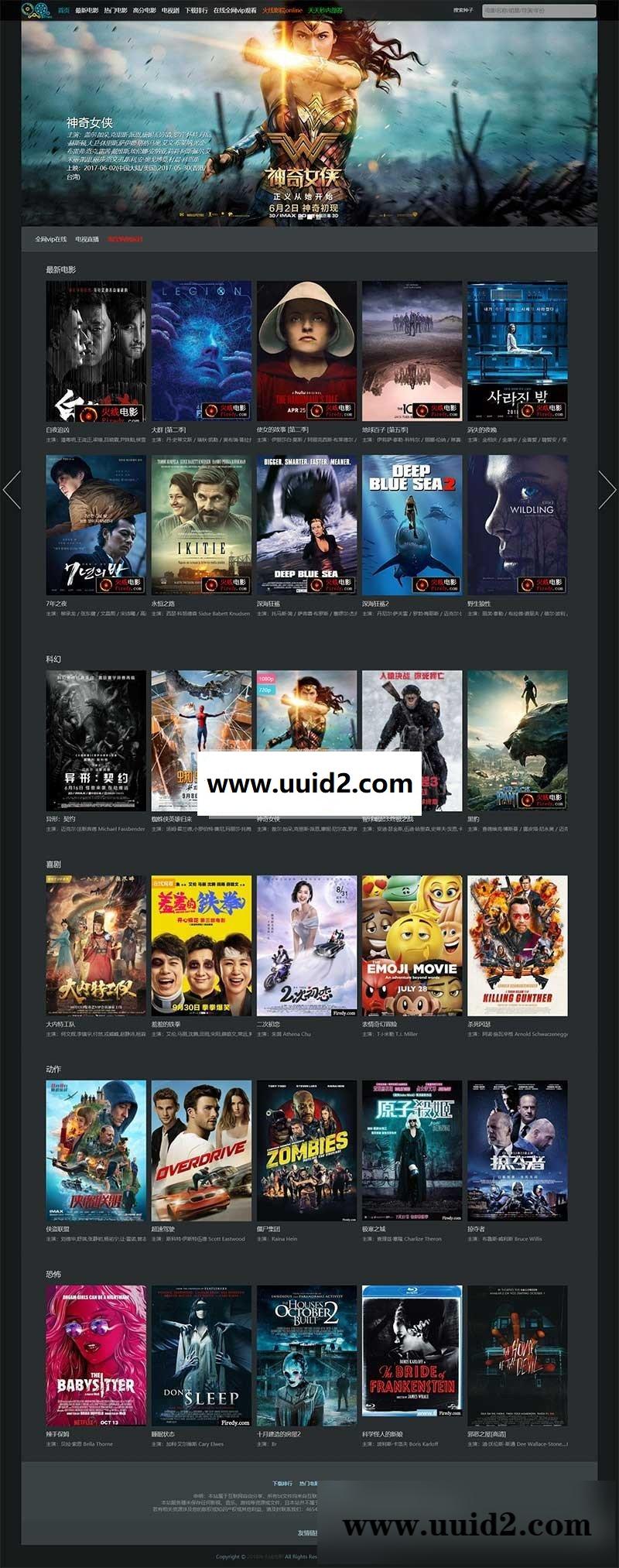 Wordpress主题 最新版 v1.29 MIBT电影主题下载 新增不能播放反馈上报功能 赞助打赏