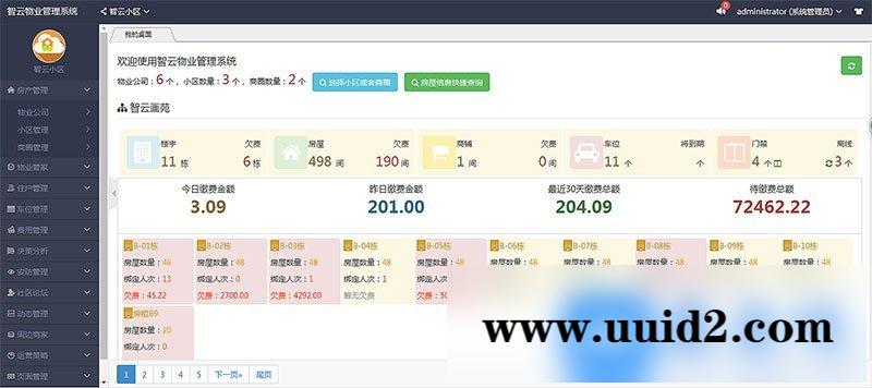 通用功能模块:智云物业V3.1.9