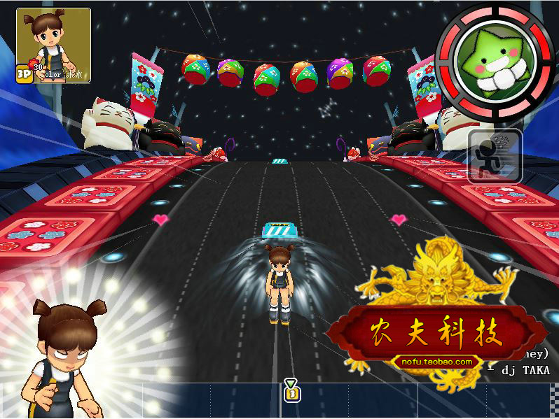 QQ音速热门音乐竞技网游单机一键端解压即玩 送GM加速器