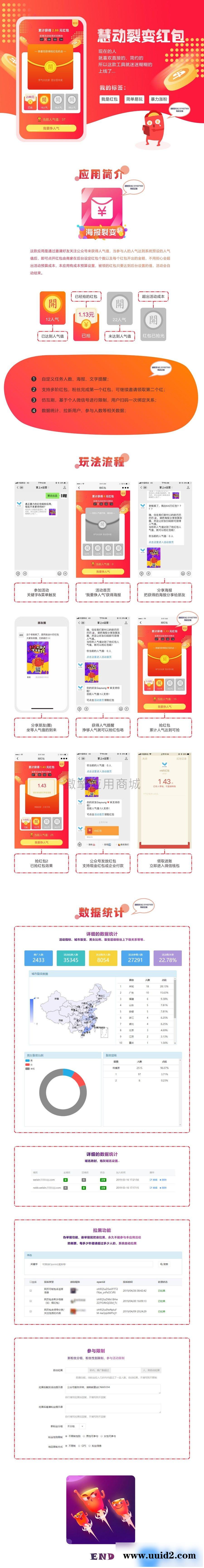 通用功能模块:慧动红包裂变V1.0.4